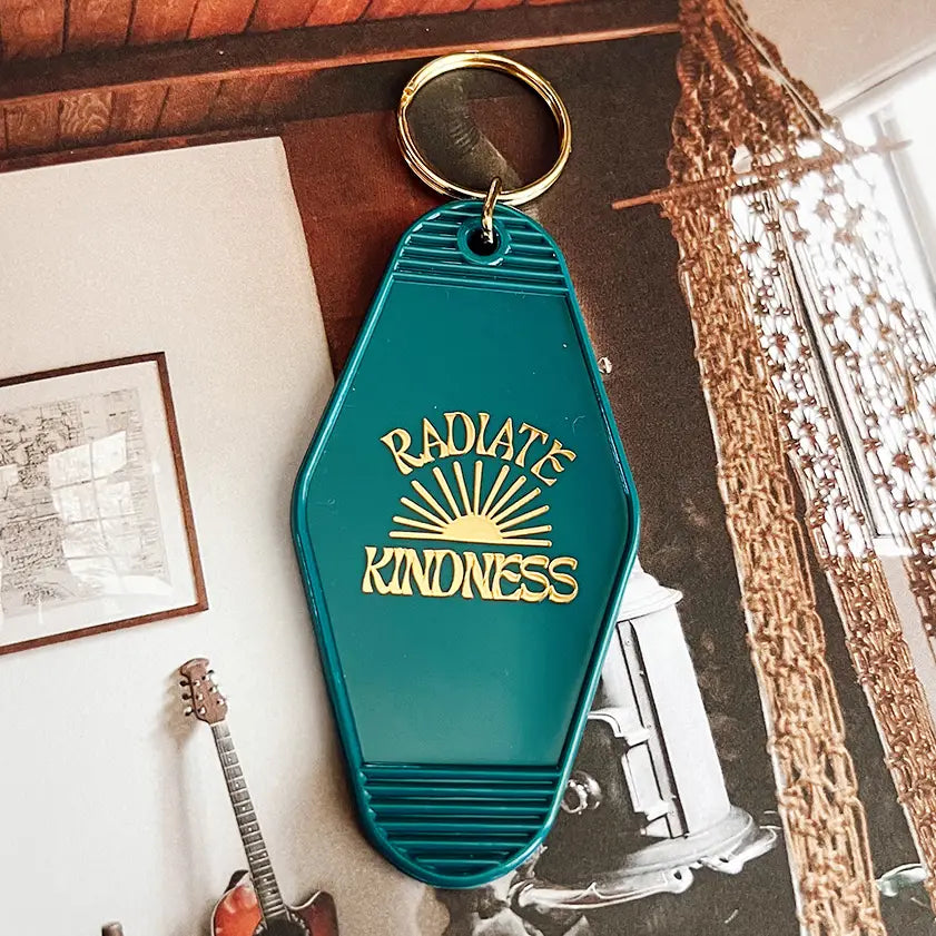 Radiate Kindness Keychain