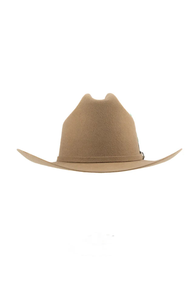 Khaki Fantasma Cattleman Wool Cowboy Hat
