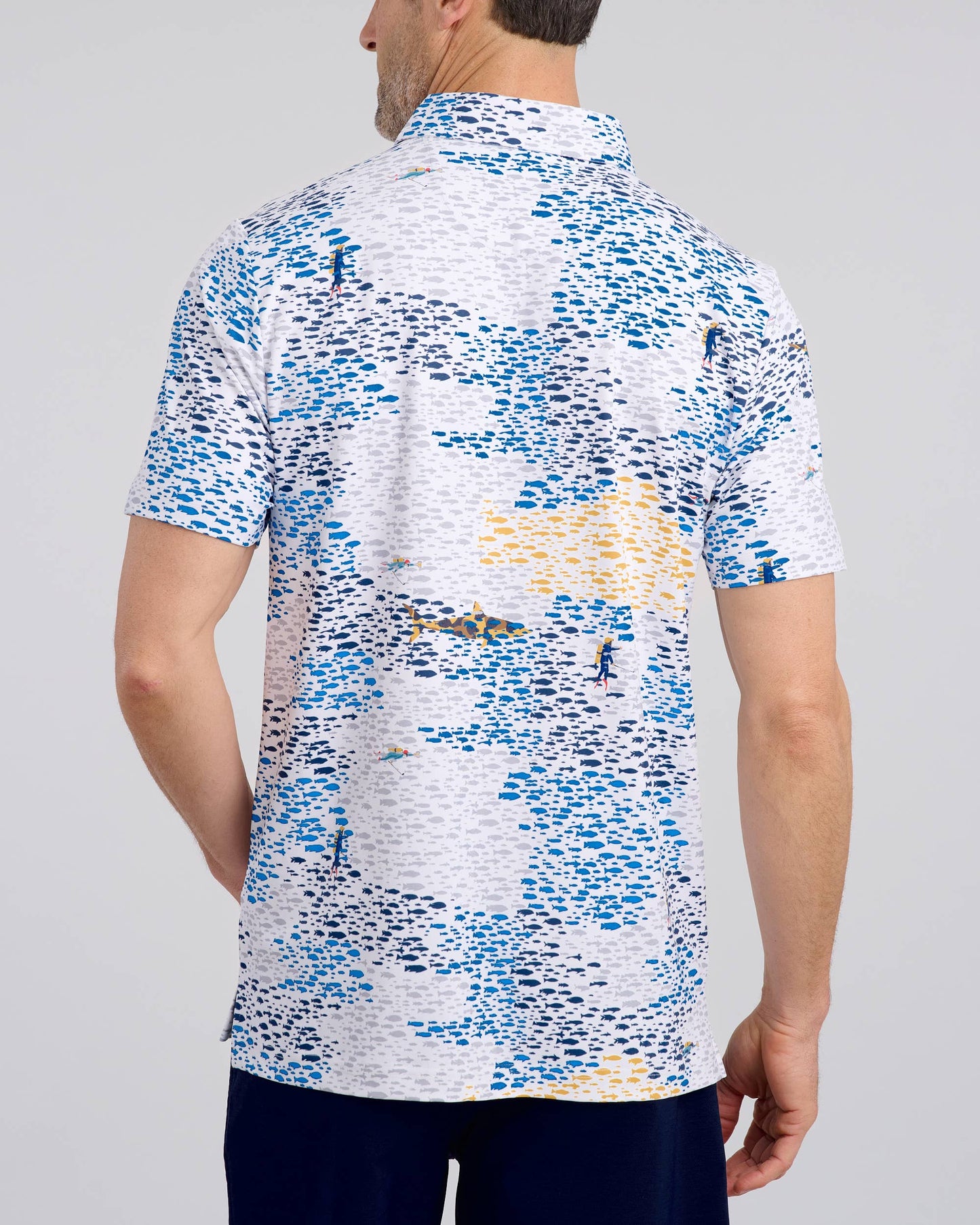 Life Even More Awesome Polo: White