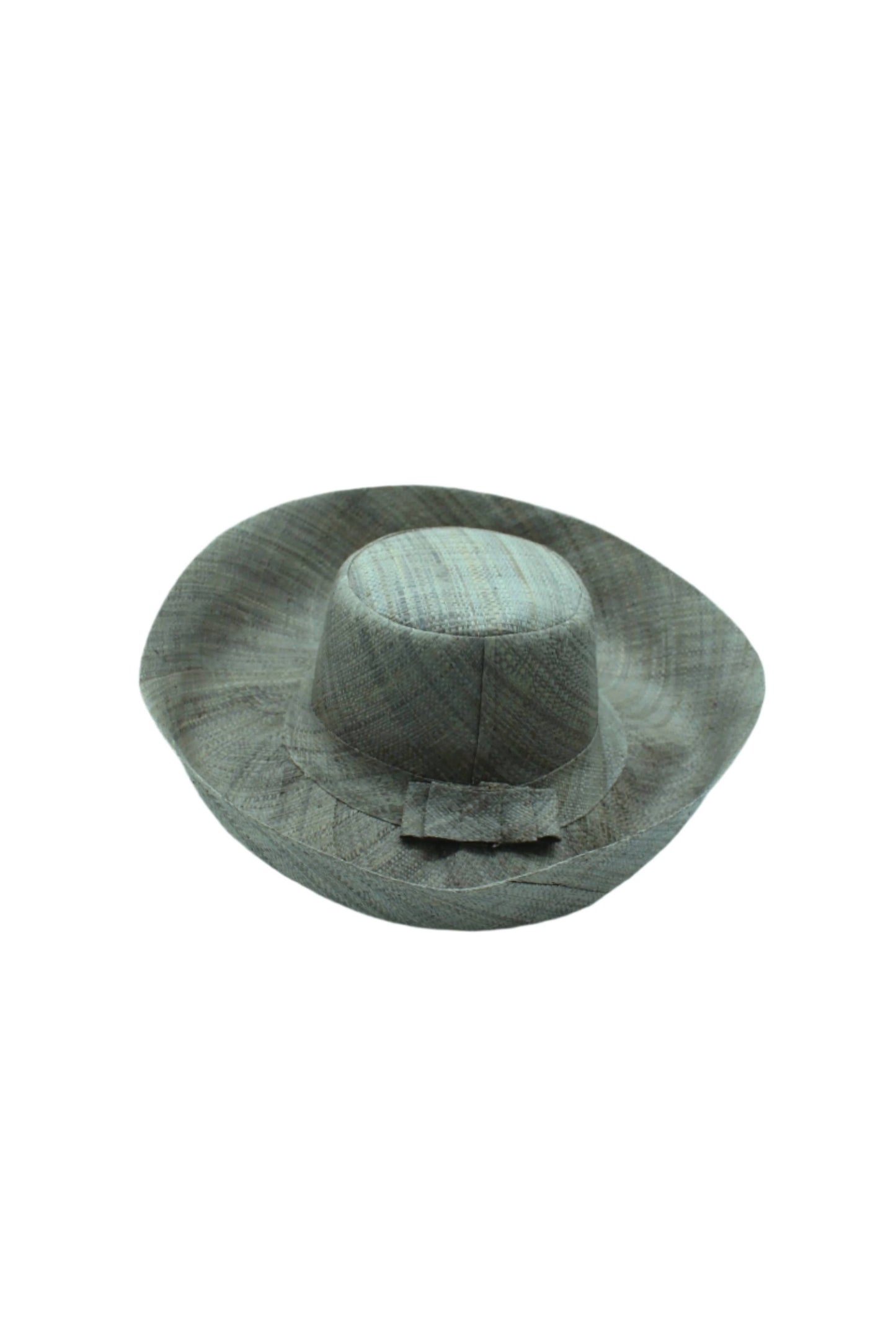 Monica 5" Natural  Wide Brim Solid Color Packable Straw Sun Hats