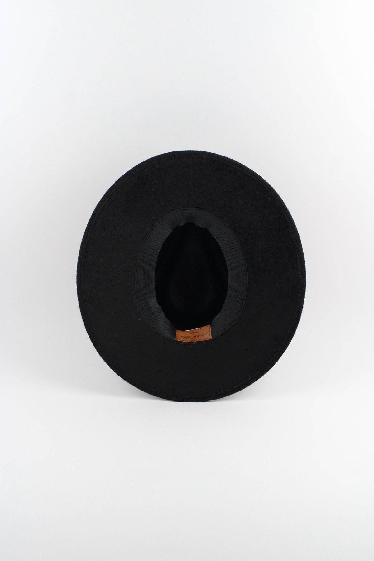 Black Vegan Suede Rancher Hat