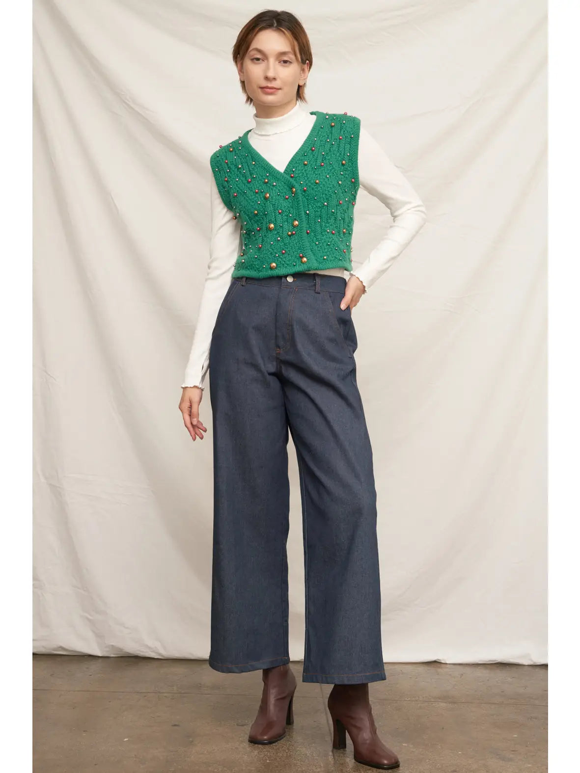 Christmas Tree Sweater Vest