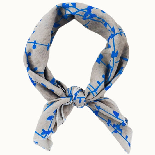 Blue/Gray Scarf Large