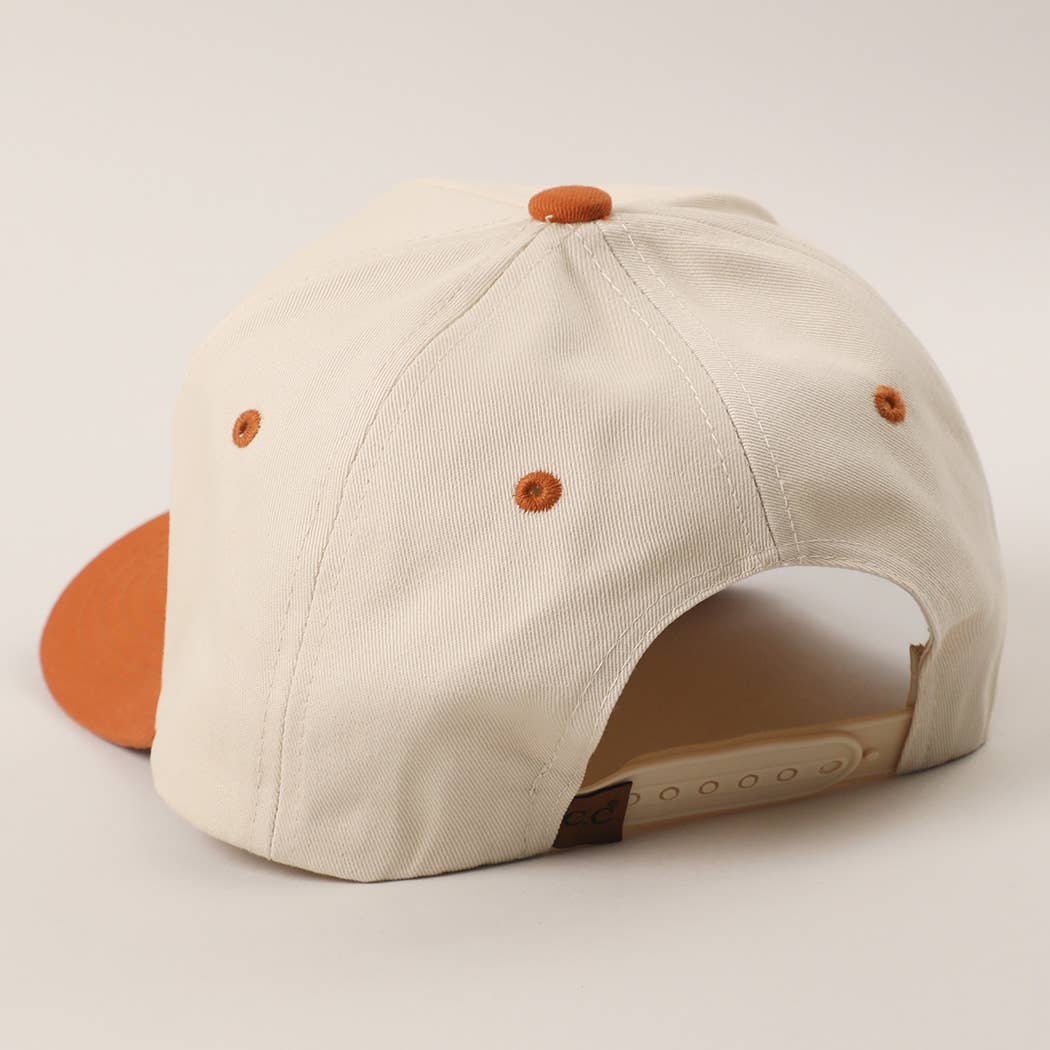 GAME DAY 3D Letter Embroidered Two-Tone Trucker Hat : BOR / ONE SIZE