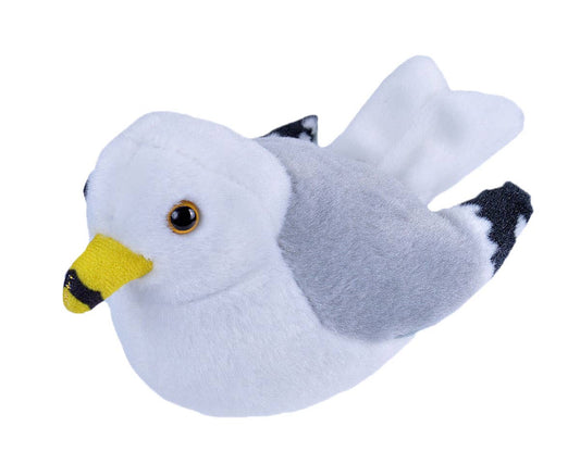 Audubon II Ring Billed Gull Stuffed Animal W Sound 5.5"