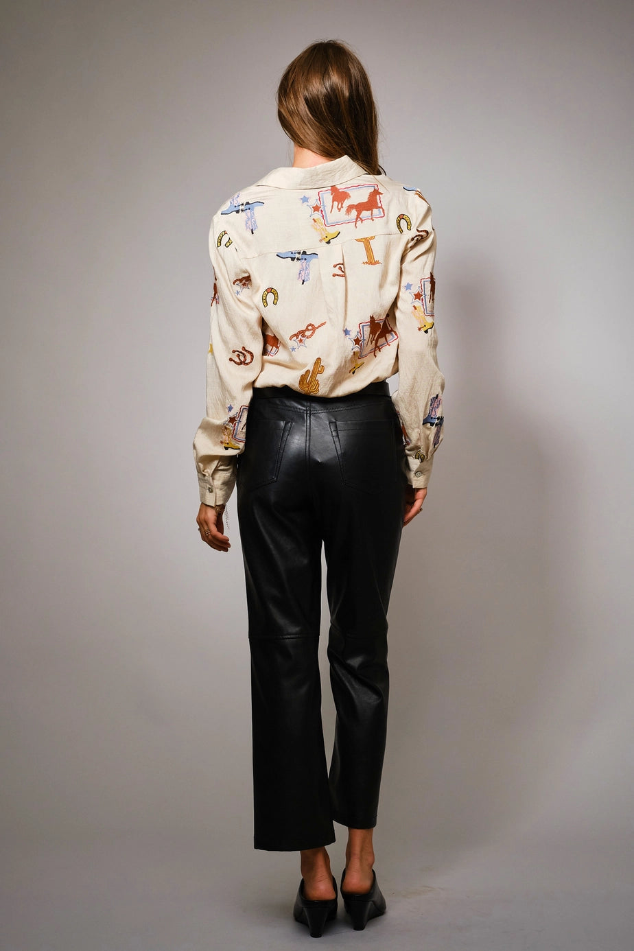 Western Vibe Embroidered Shirt