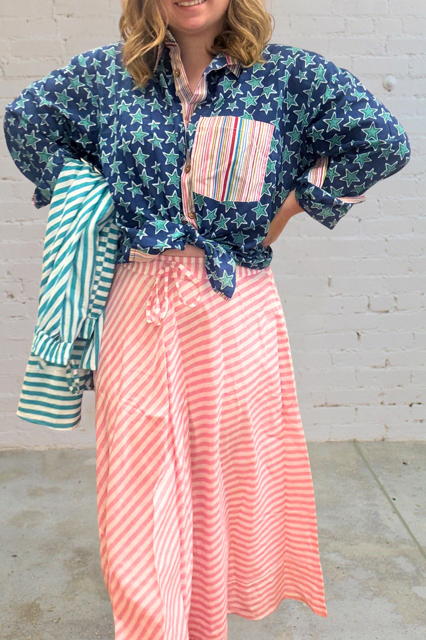 Retro Star Eleanor Button Up