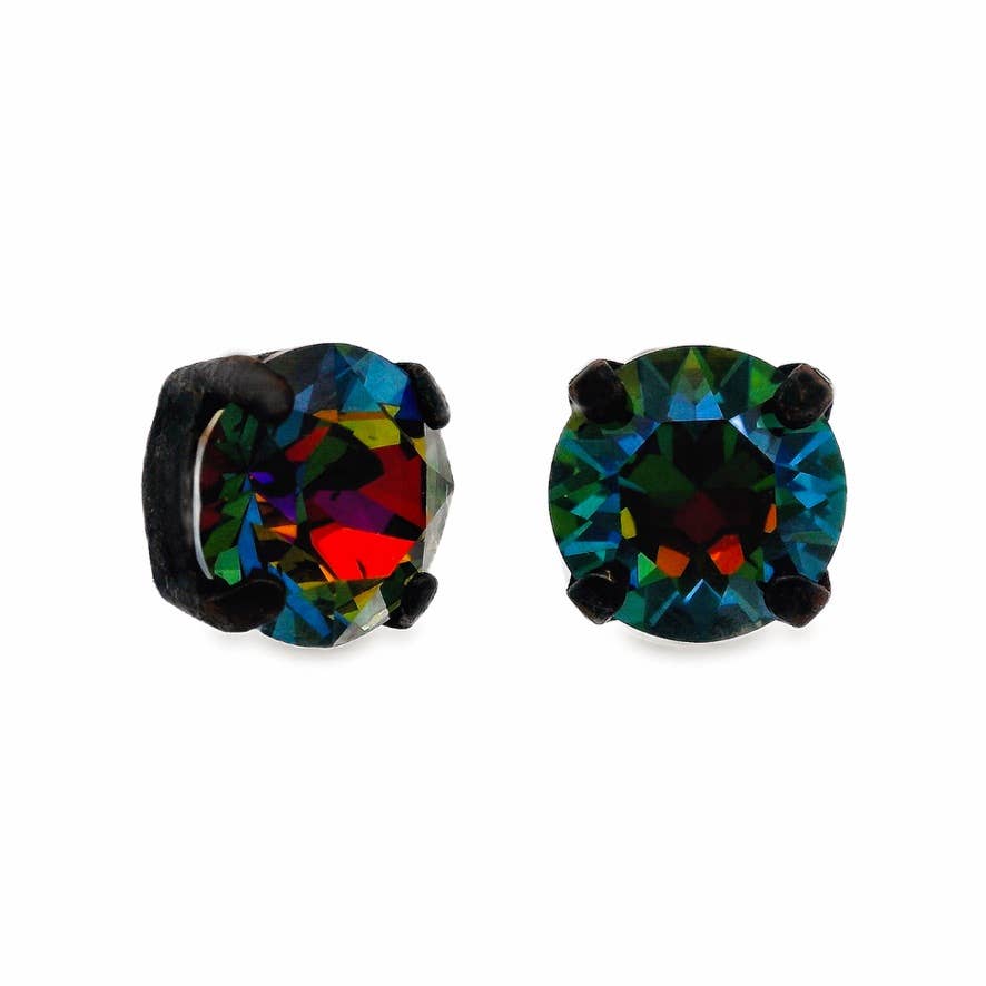 Oakland Studs in Smutt Bohemian Wonderland: Aqua Verde