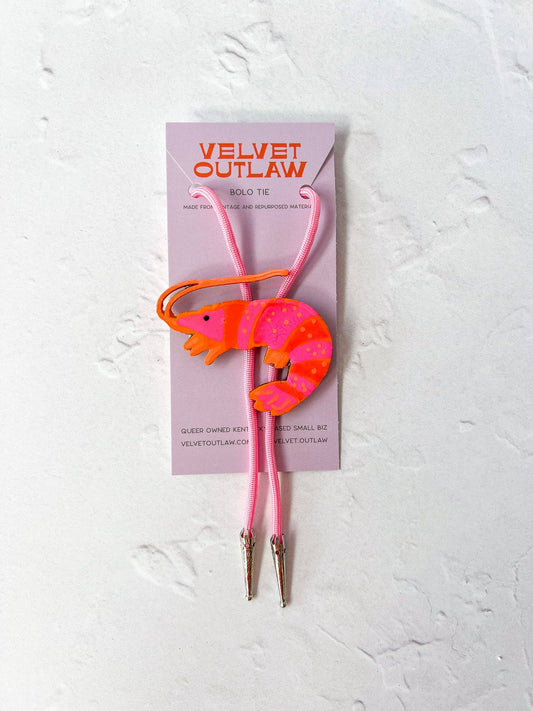 Shrimp Bolo Tie