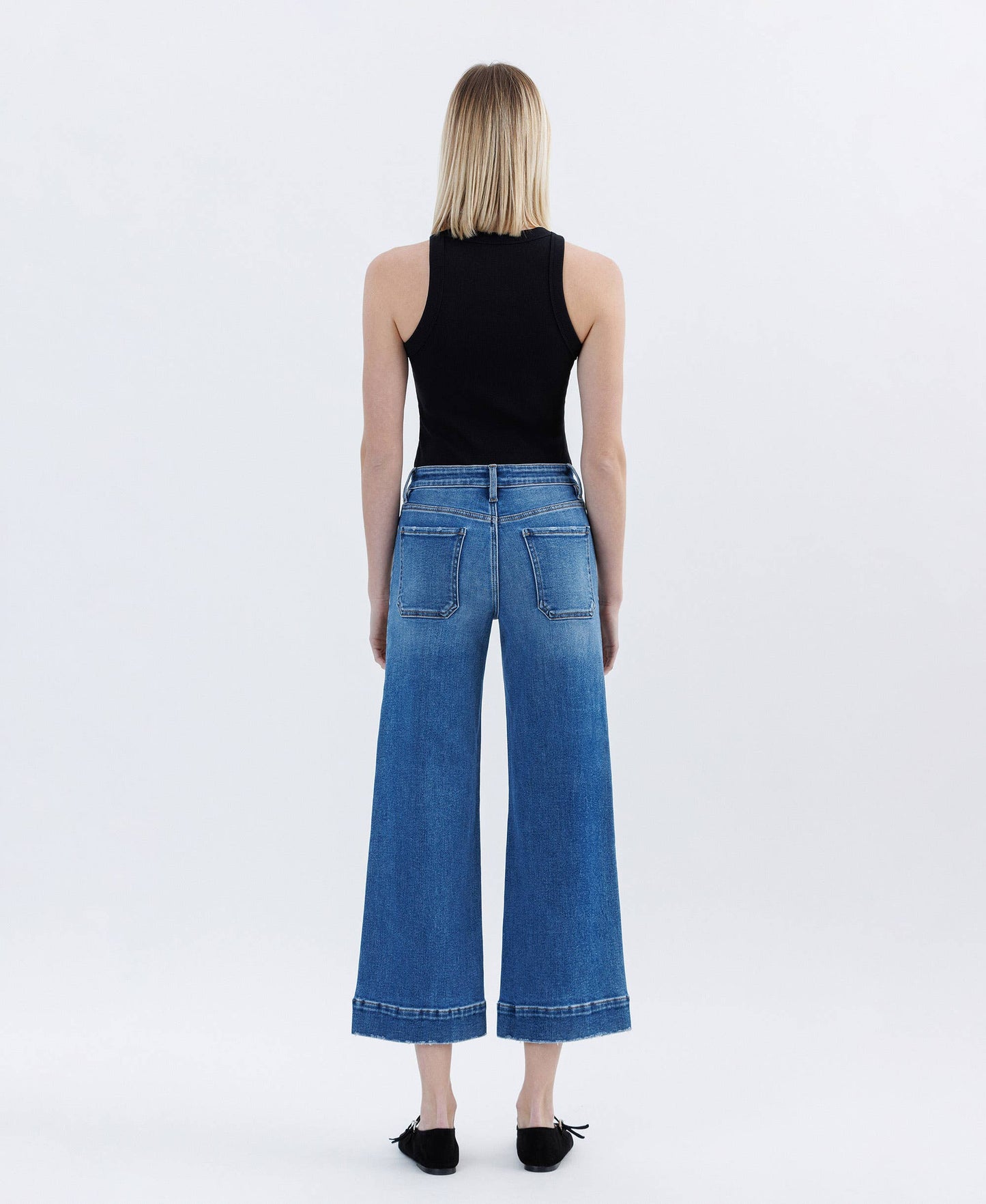 Vervet High Rise Crop Jeans