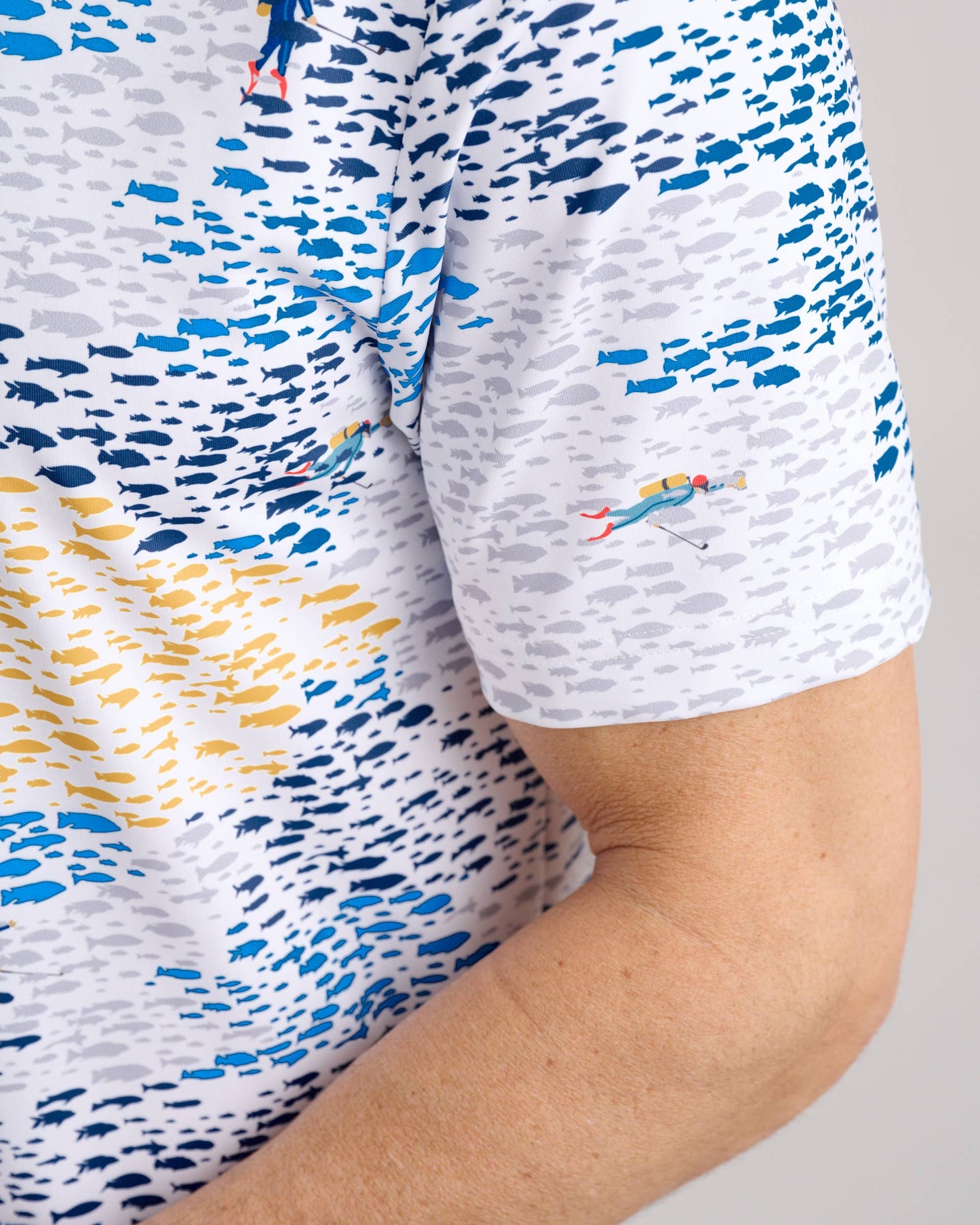 Life Even More Awesome Polo: White