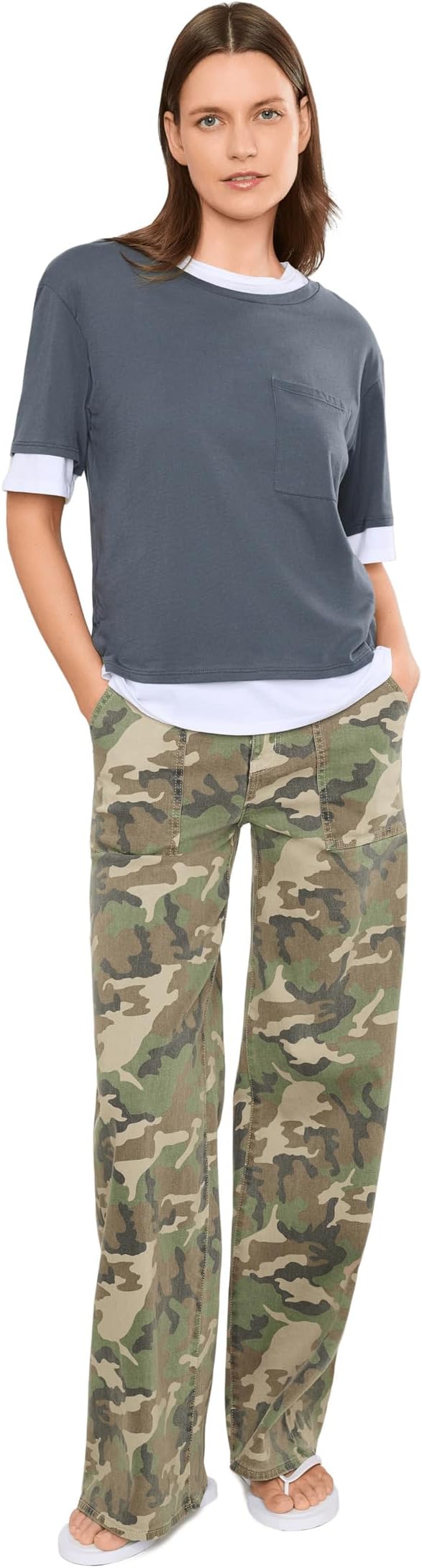 Far Out High Rise Wide in Hideaway - Daze Denim