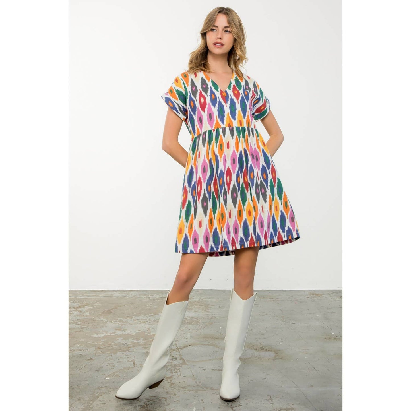Painted Paloma Dress
