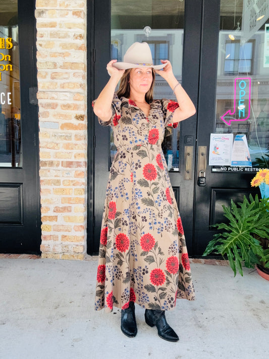 The Untamed Garden Dress