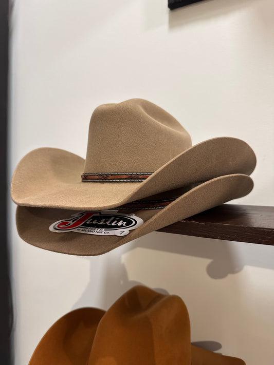 Light brown Wool Felt Hat