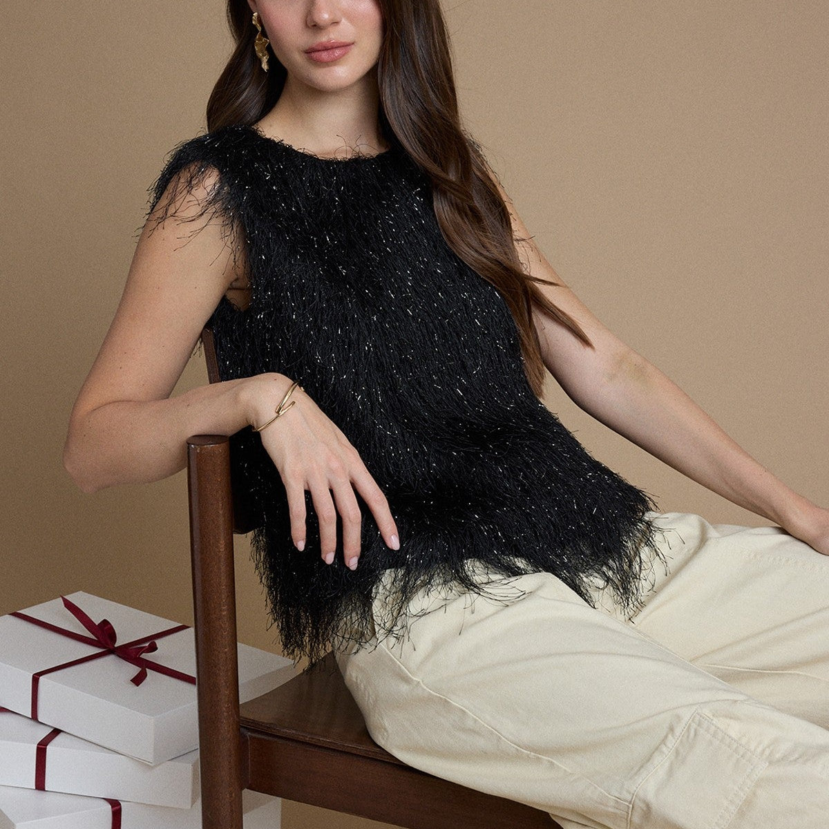 Moonlit Muse Shimmer Top