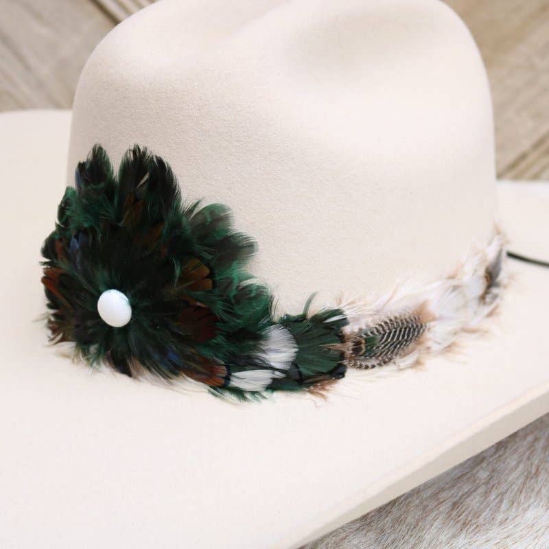 Royal Crest Feather HatBand
