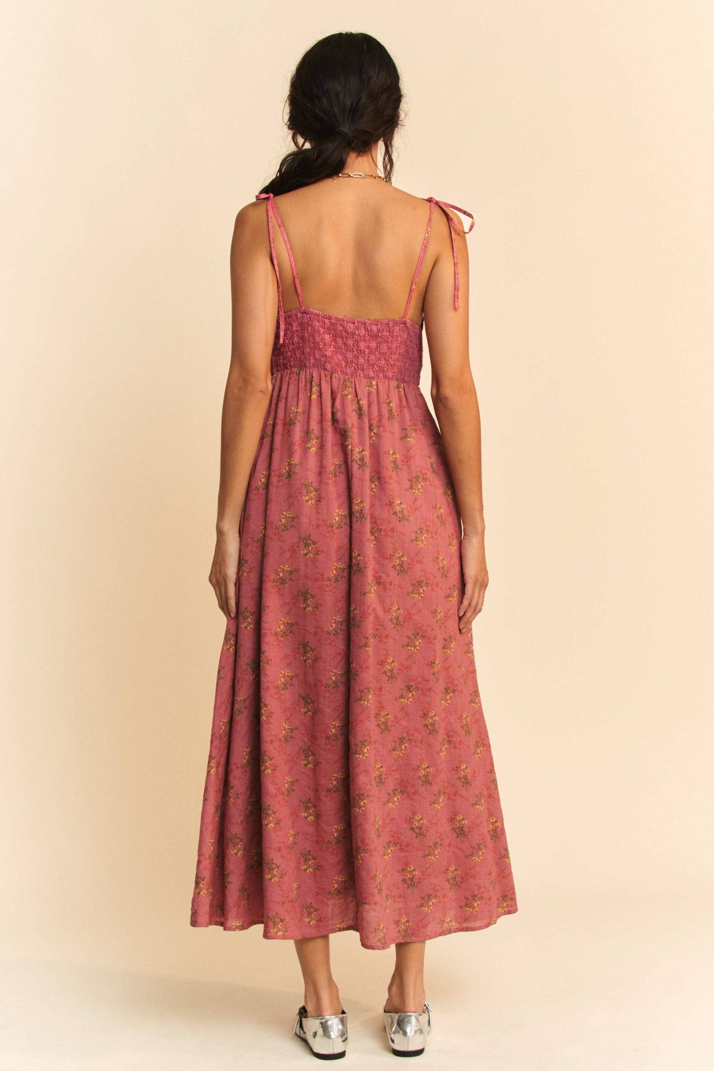 Rosewood Patchwork Maxi Dress