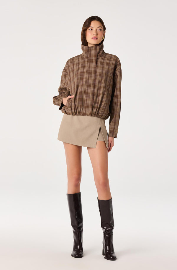 Cooper Funnel-Collar Bomber Jacket