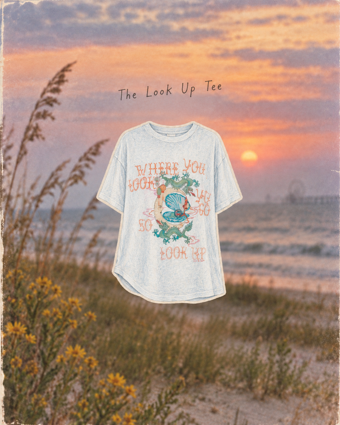The Look Up Tee