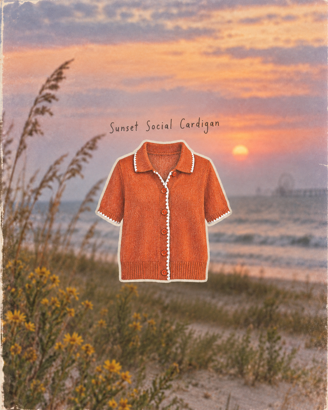 Sunset Social Cardigan