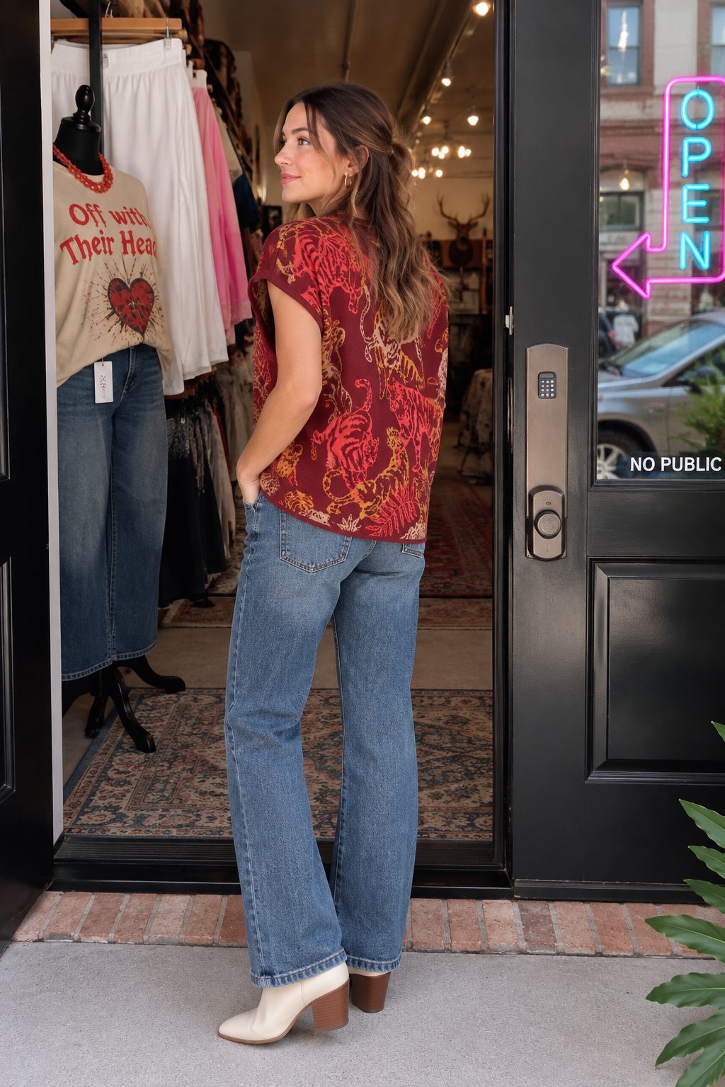 Tiger Lily Sweater Top