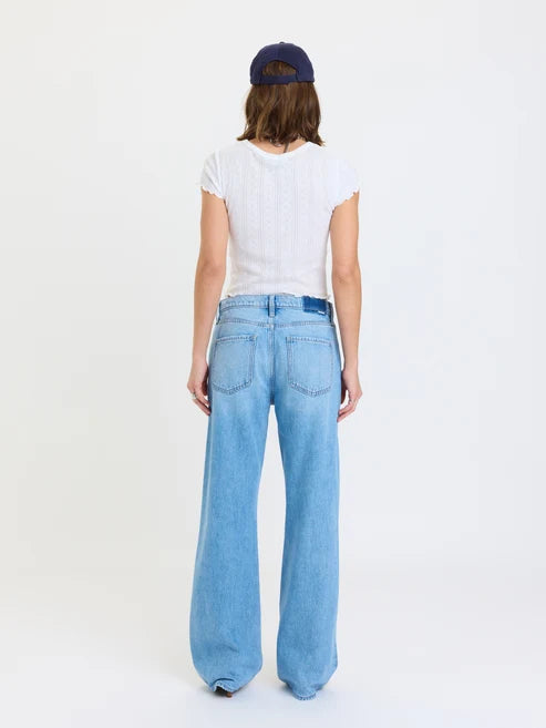 2k Mid Rise Relaxed Baggy Pant in Pulse - Daze Denim