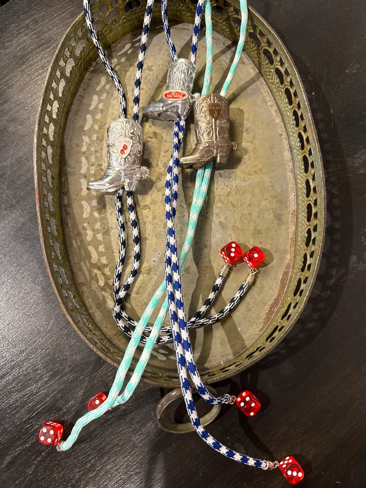 Vintage Boot Bolo
