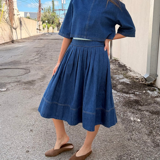 Blue Moon Denim Skirt (part of a set)