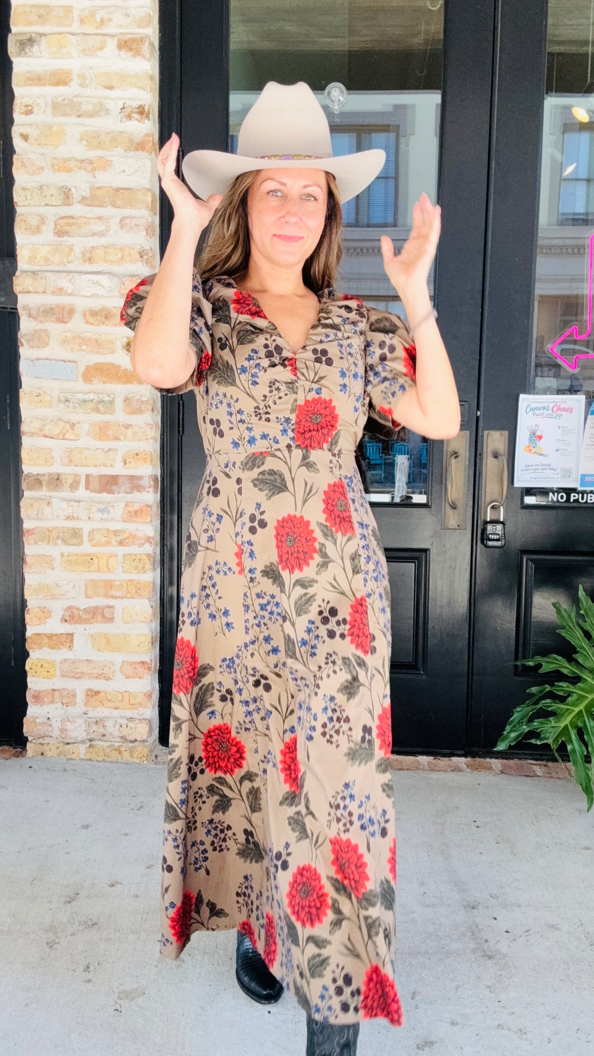 The Untamed Garden Dress