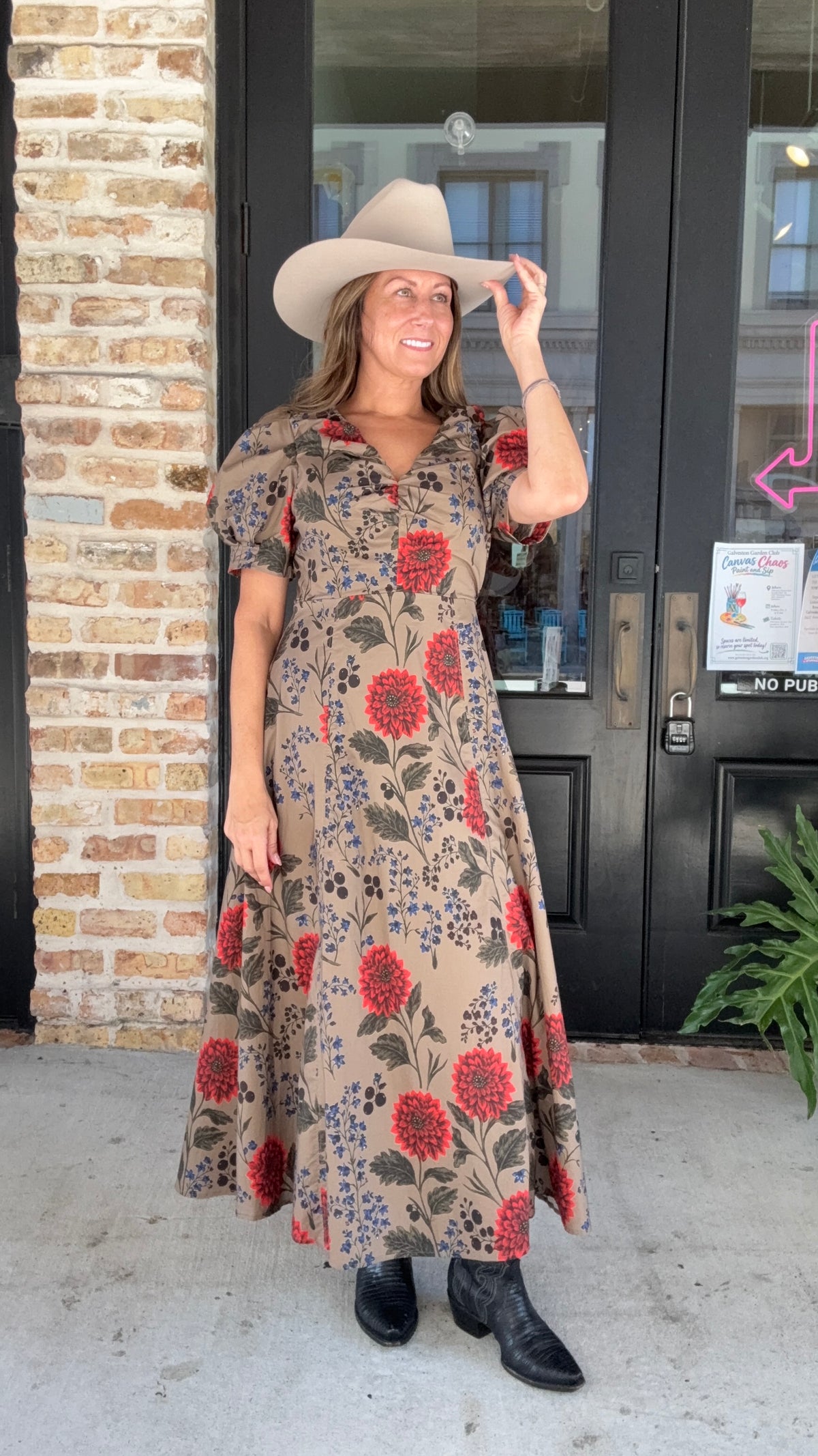 The Untamed Garden Dress