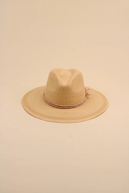 Cabo Fine Palm Leaf Rancher - Tan