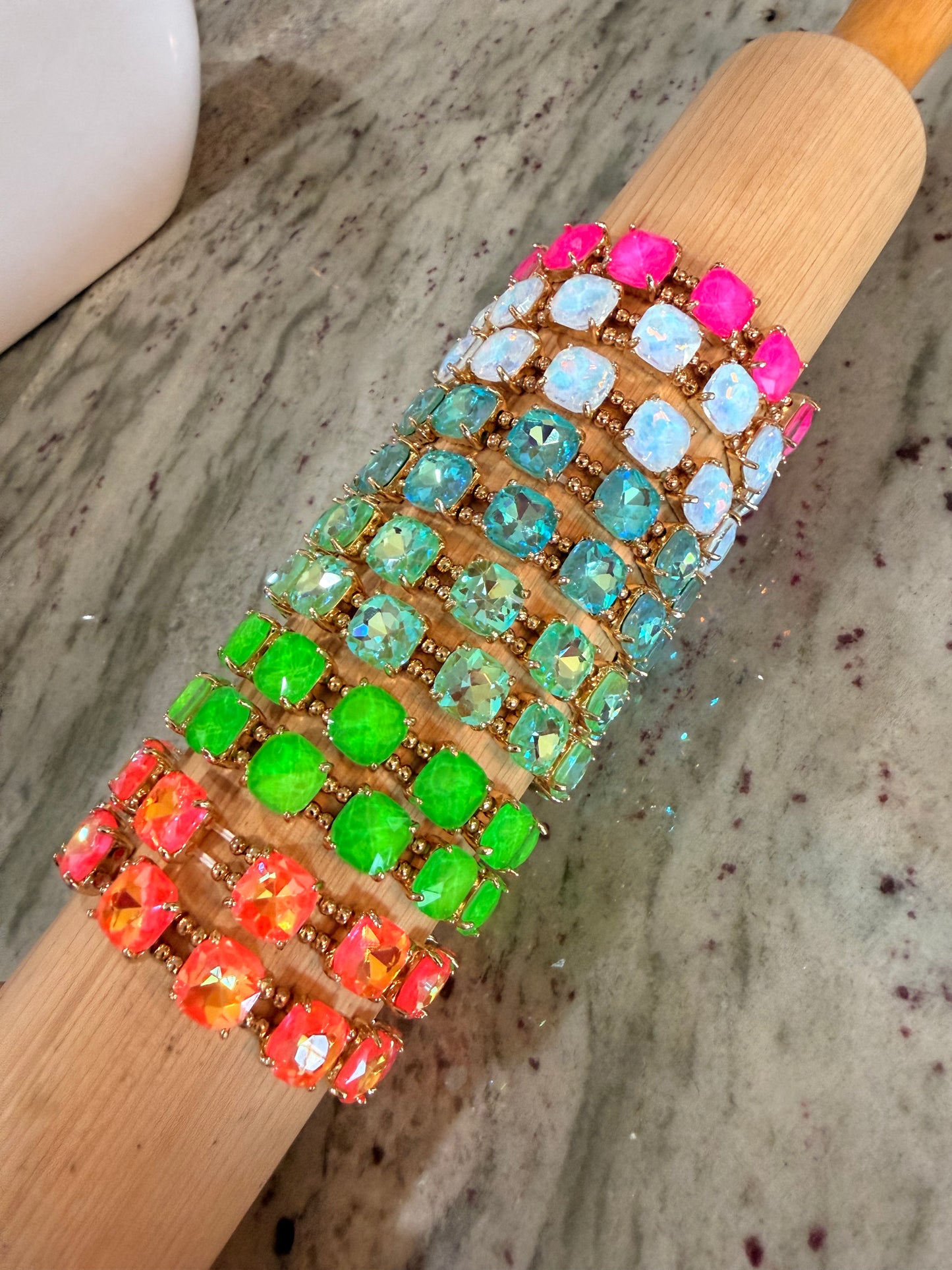Bright Rhinestone Bracelet