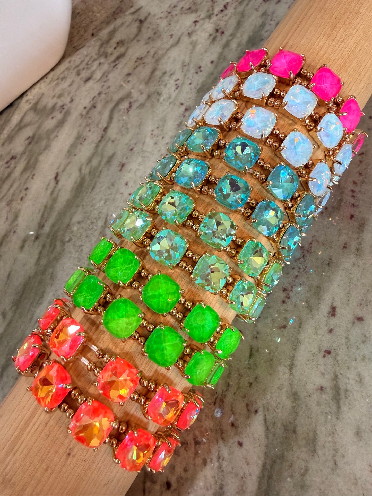 Bright Rhinestone Bracelet