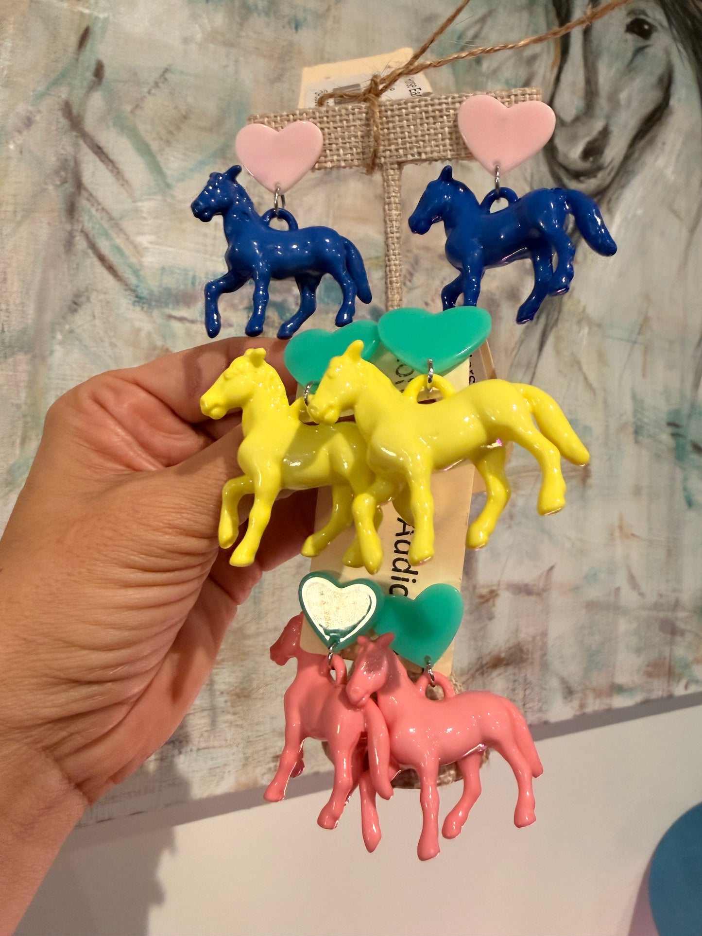 Horse Earrings