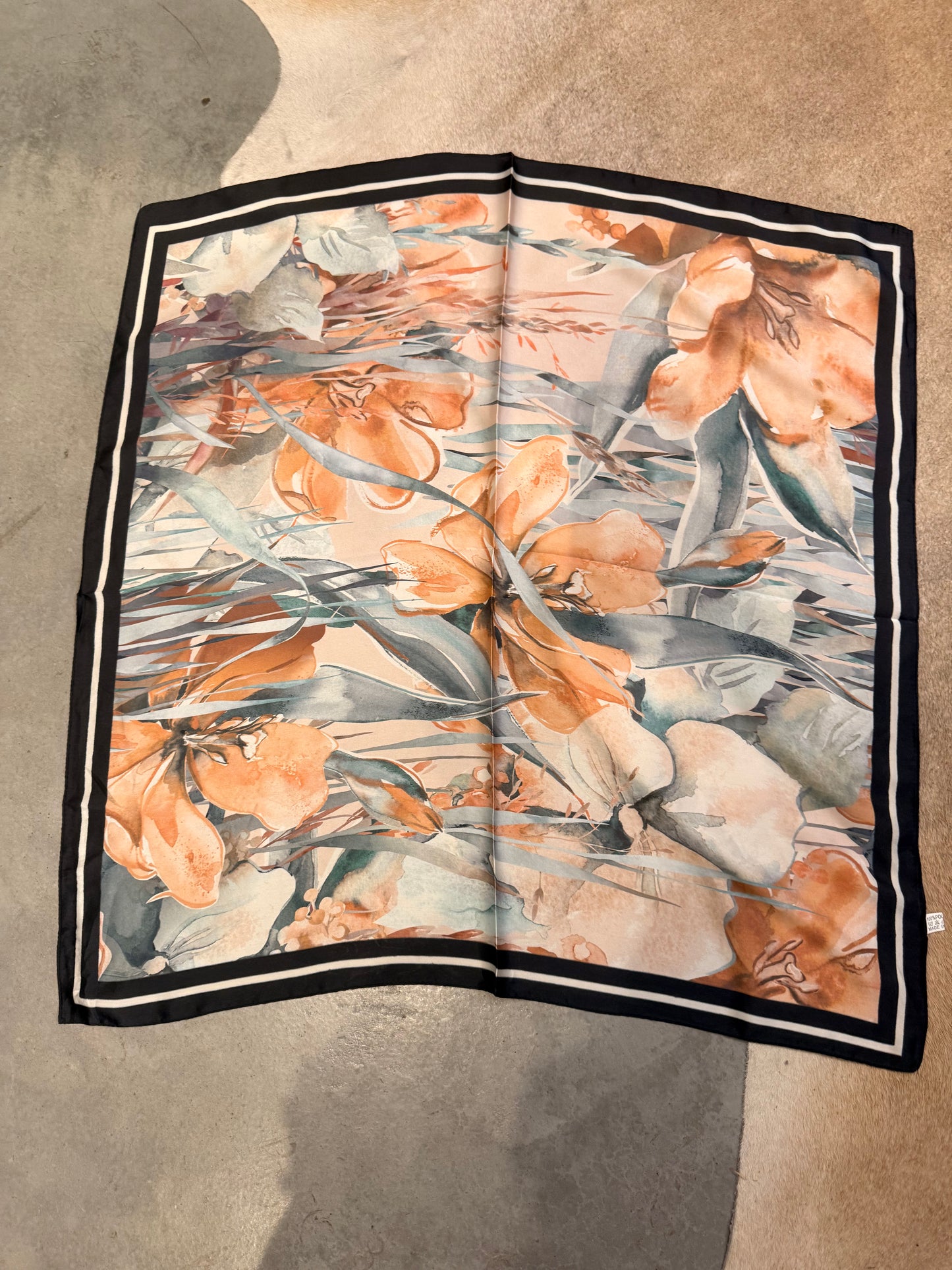 Saltwater Blooms Scarf