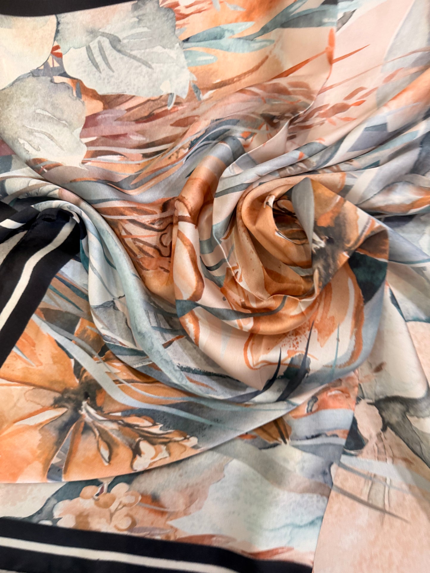 Saltwater Blooms Scarf