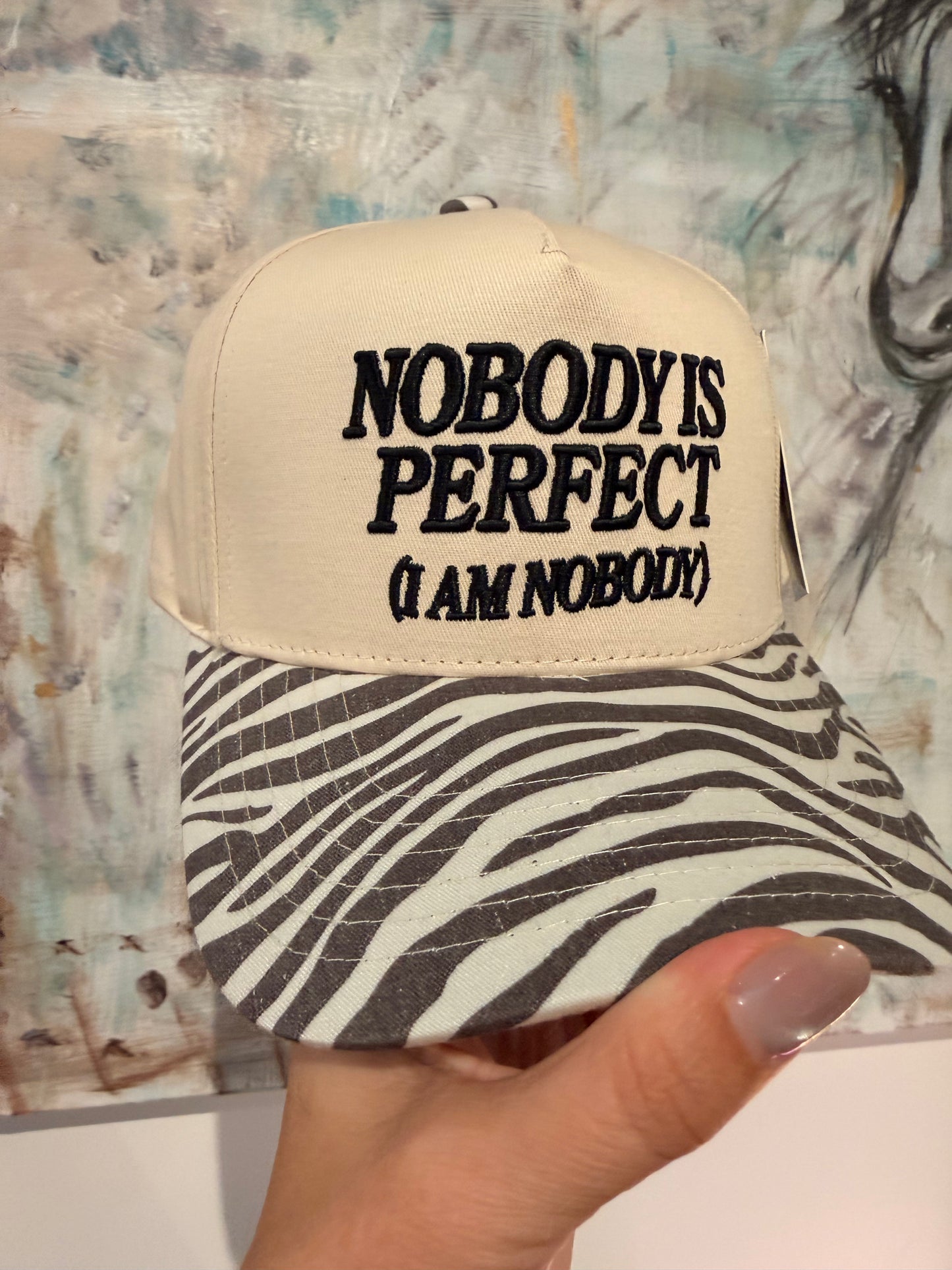 Nobody is Perfect Trucker Hat