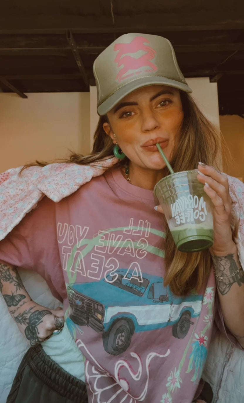 Save A Seat Oversize Tee