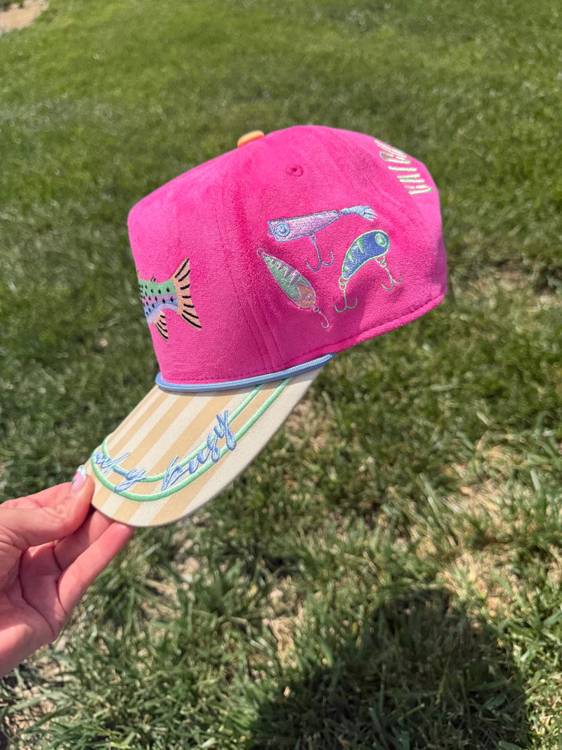 Reel-y busy catch ya later hat