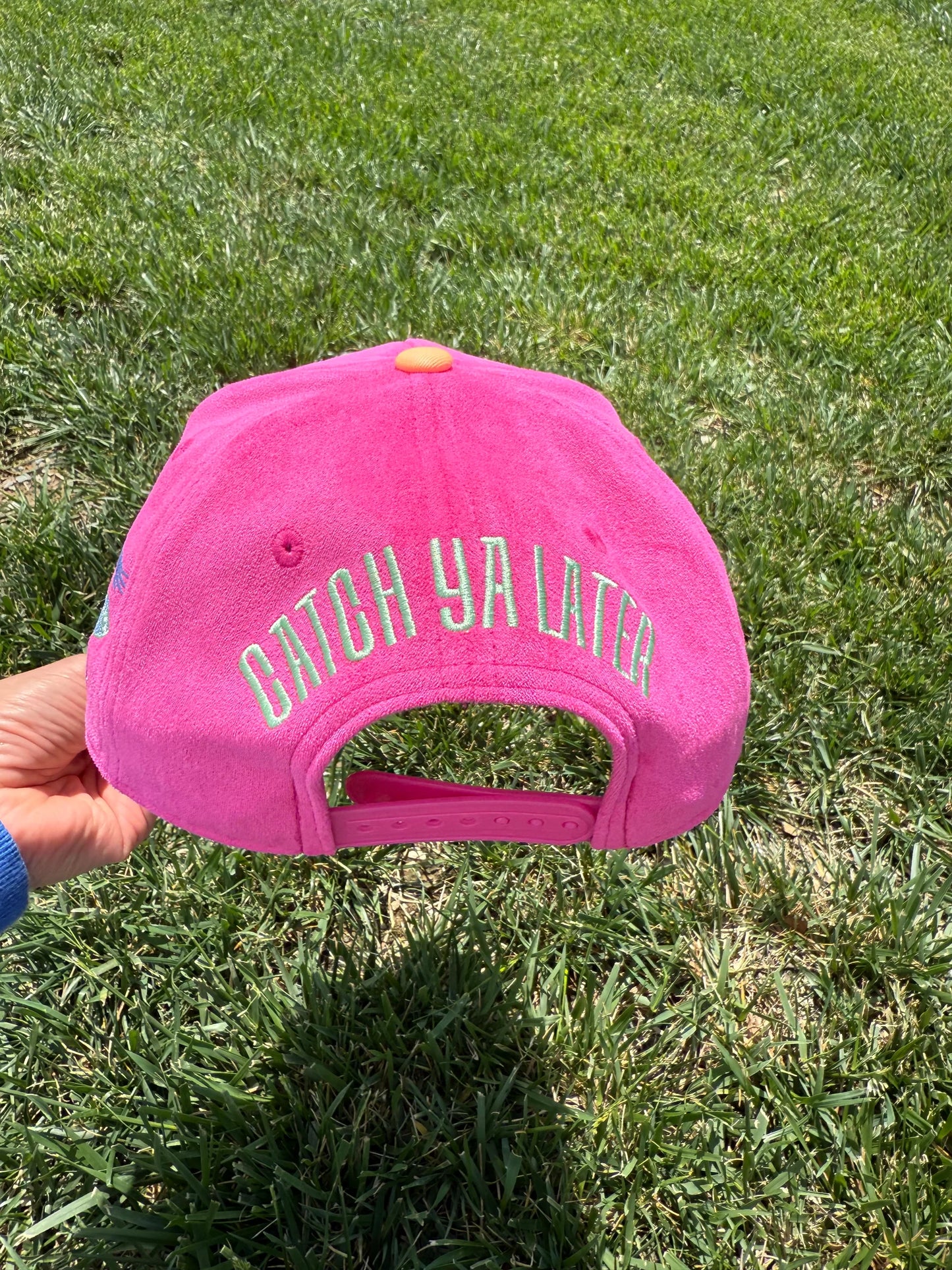 Reel-y busy catch ya later hat