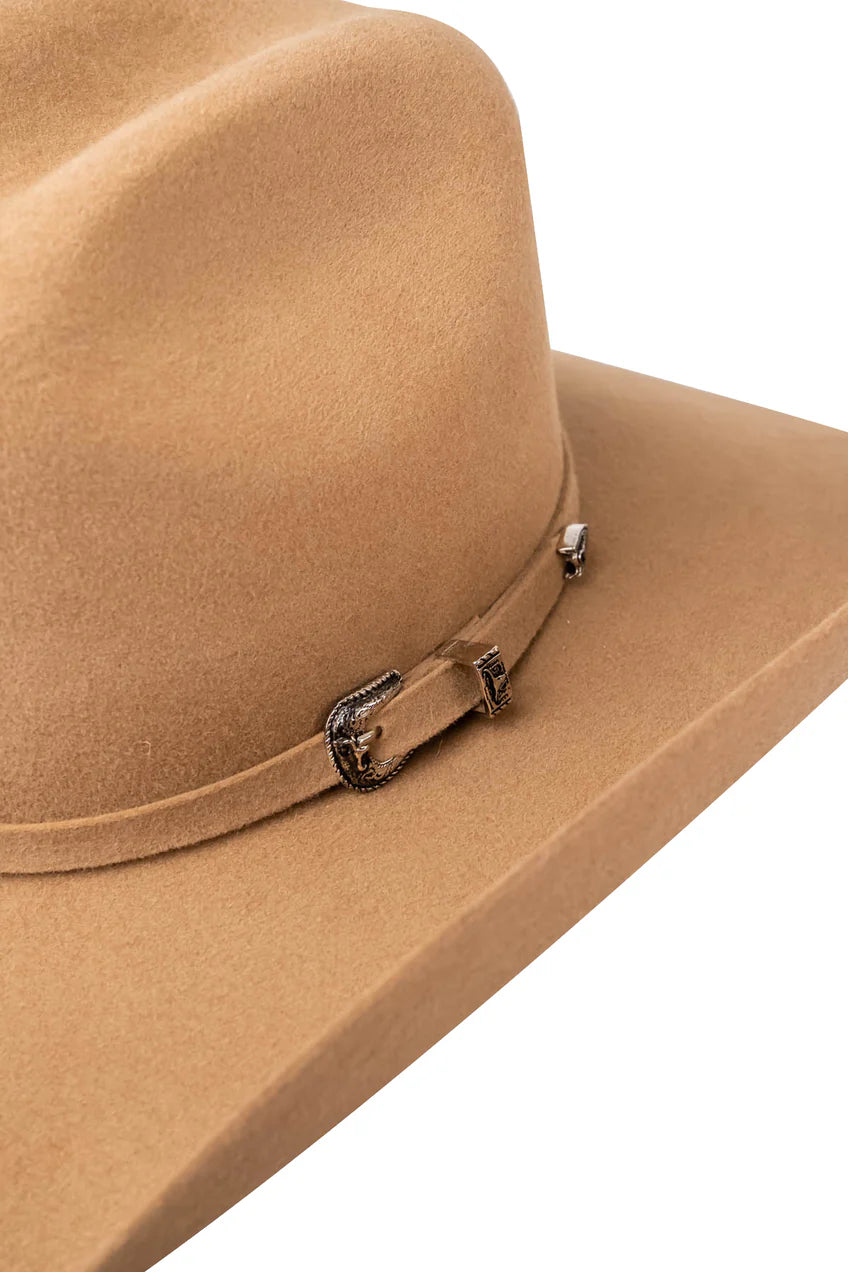 Khaki Damian Wool Felt Hat