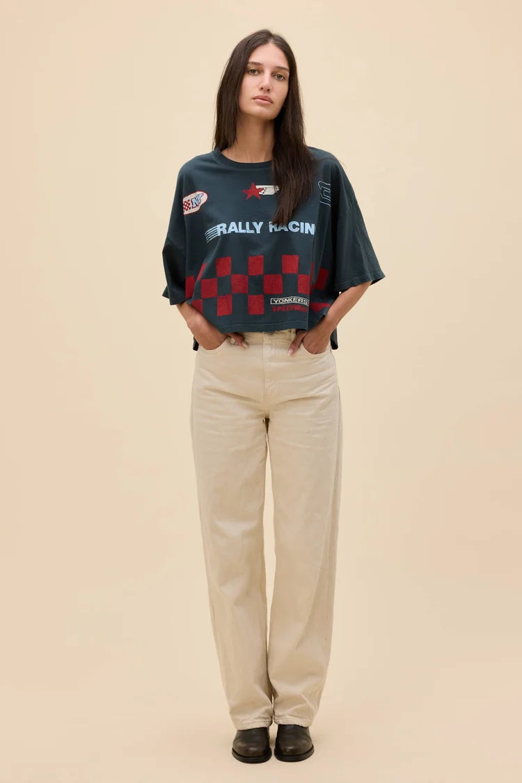 Yonkers Speedway Cropped Tee - ONE SIZE