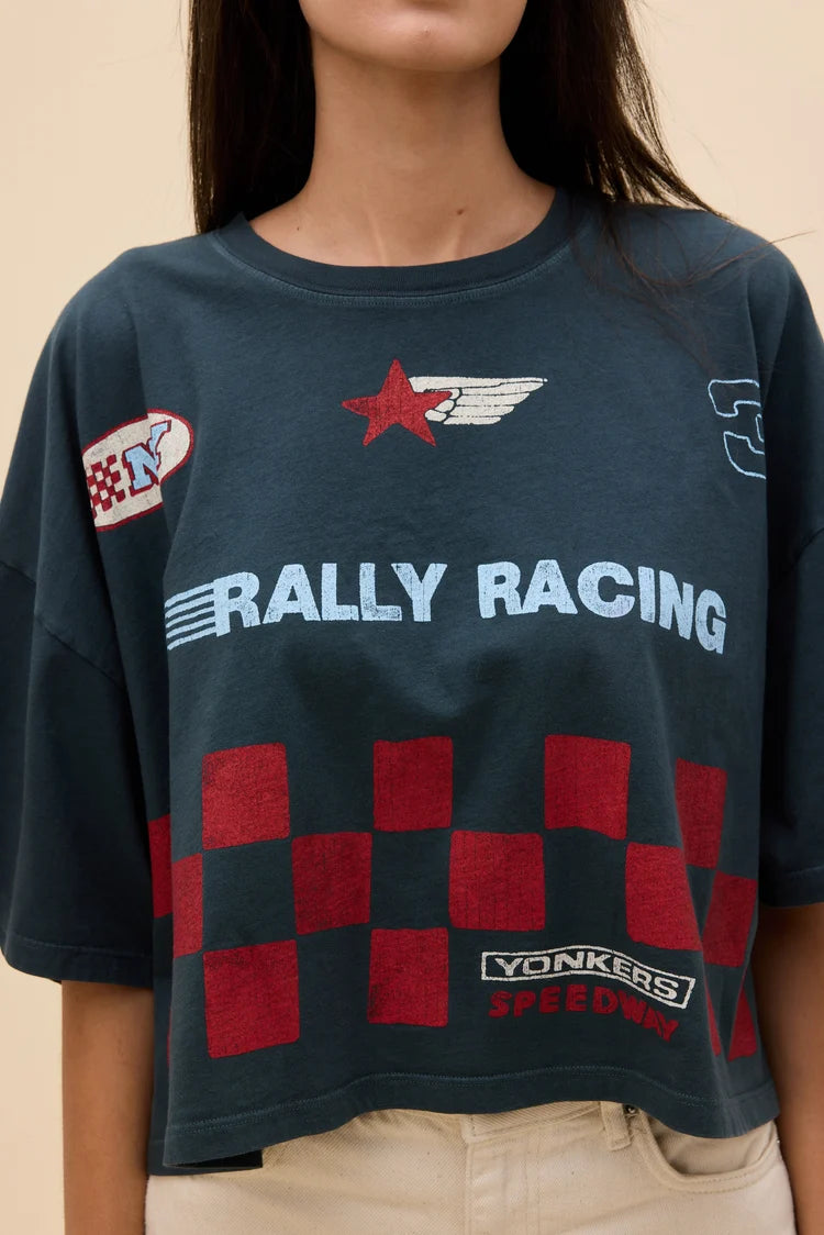 Yonkers Speedway Cropped Tee - ONE SIZE