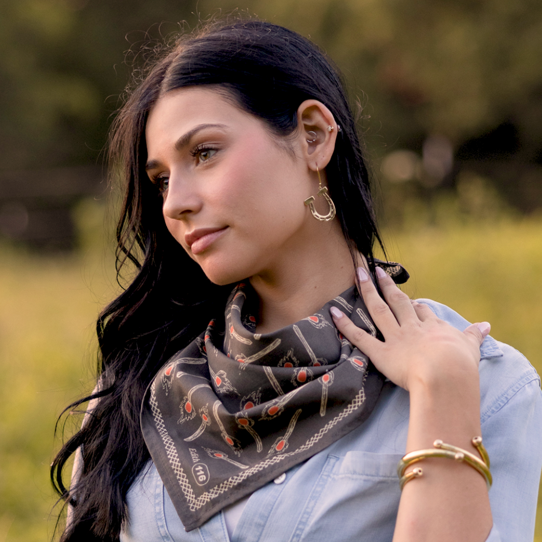 No. 116 Matchstick Edith Bandana