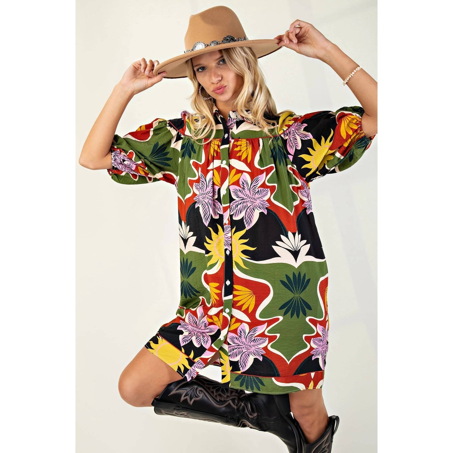 Wildflower Rodeo Mini Dress