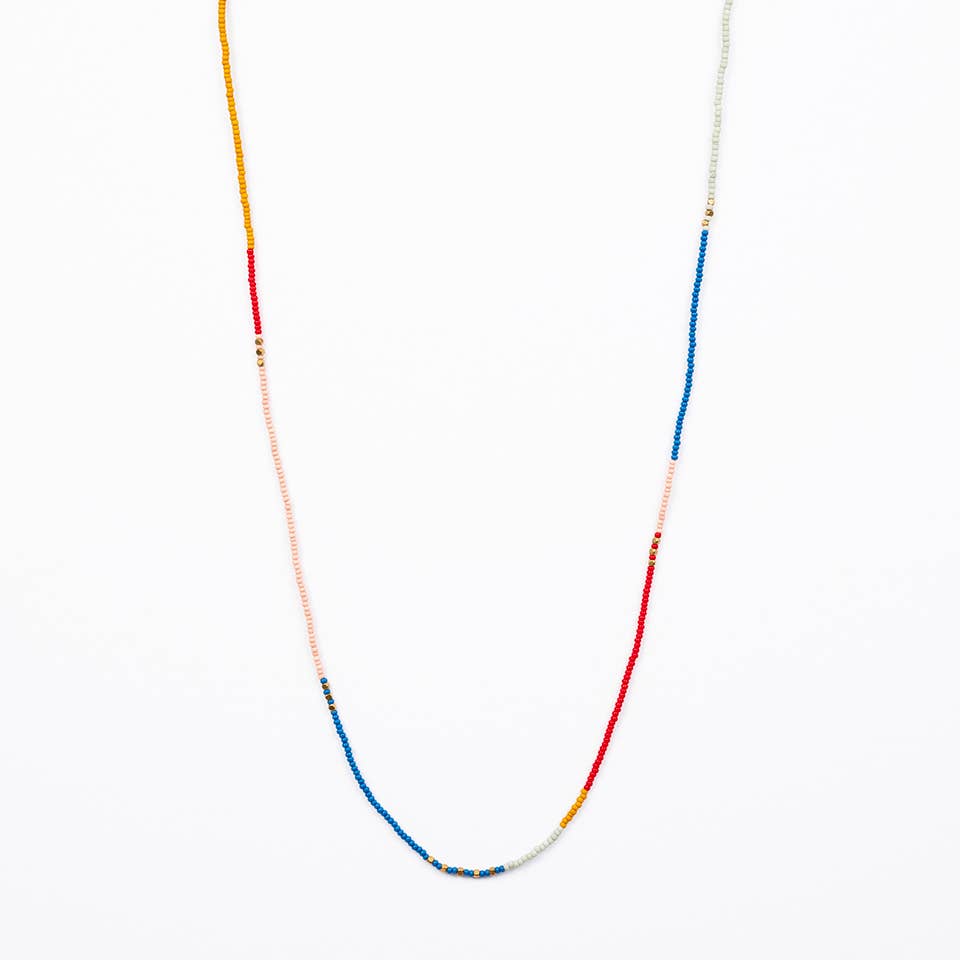 Beaded Stretch Necklace /Wrap Bracelet