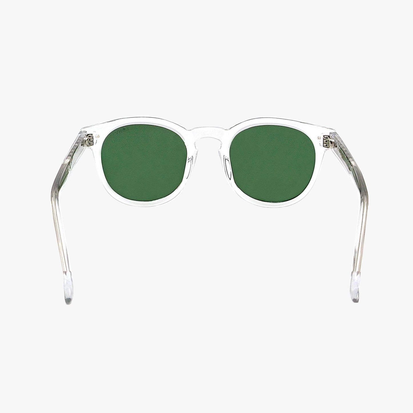 ALEX CRYSTAL Polarized Round Fashion Sunglasses