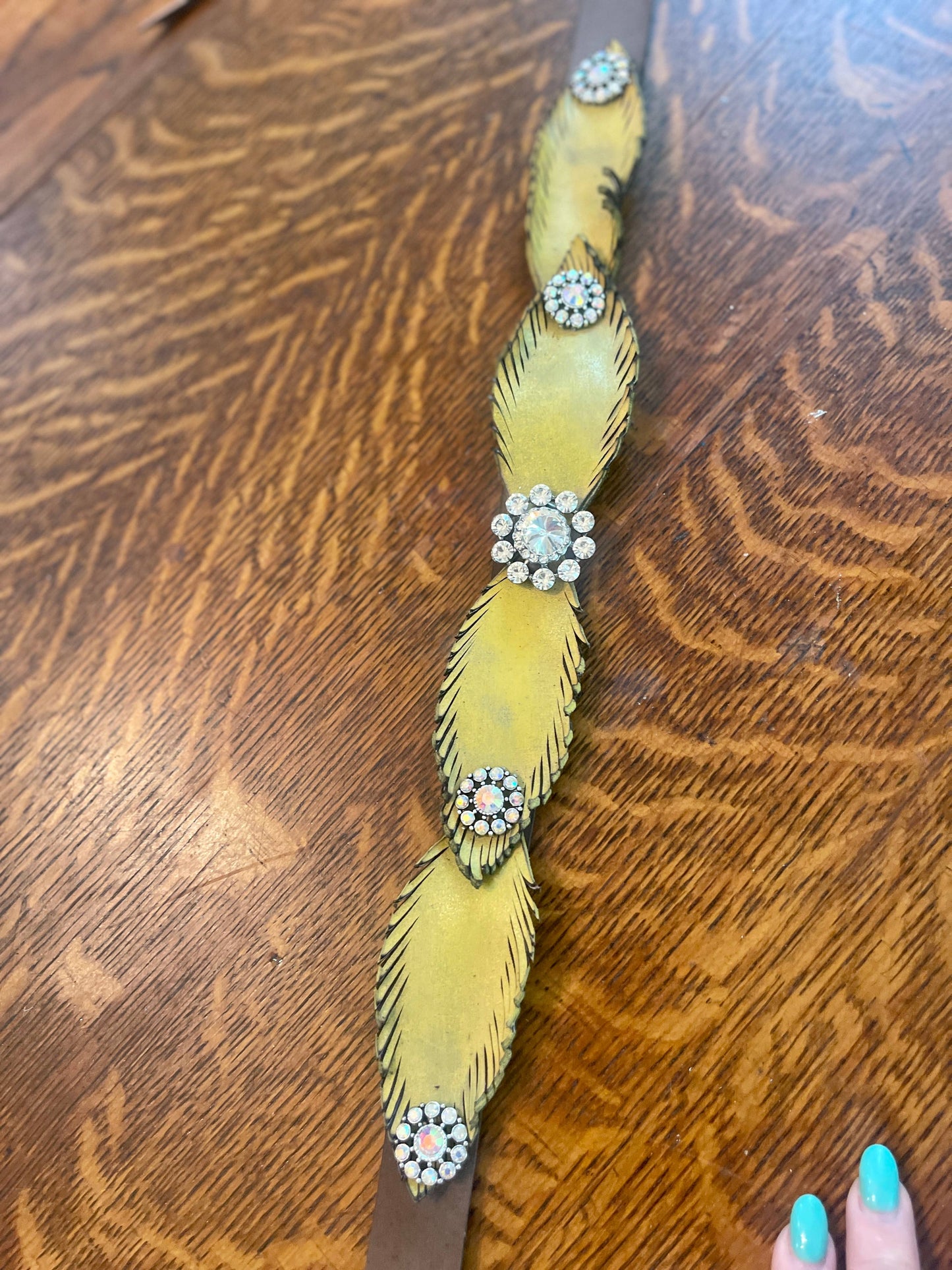 Leather Feather Hatband Bundle