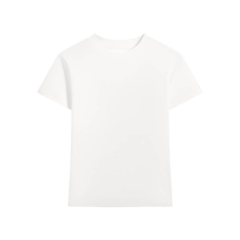 White Essential Crewneck Tee